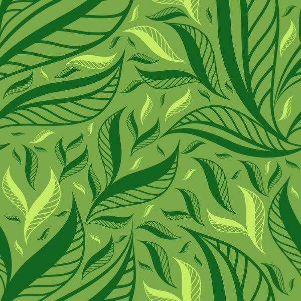 600x600 Green Leaf Background 01 Vector Free Vector In Encapsulated