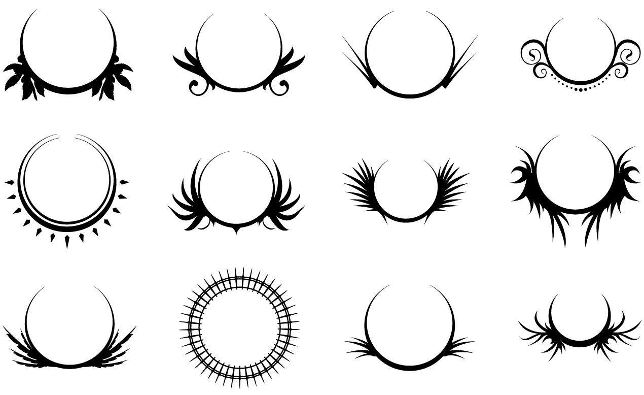 1270x778 Crests Vector Pack For Adobe Illustrator