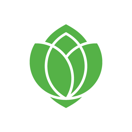 450x450 Four Leaves Logo Template. Free Vector Logo Download!