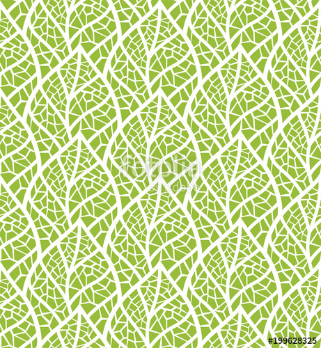 461x500 Vector Mosaic Leaf Seamless Pattern. Abstract Leaves Texture