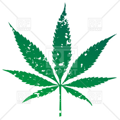 400x400 Grunge Marijuana Leaf Vector Image Vector Artwork Of Plants And