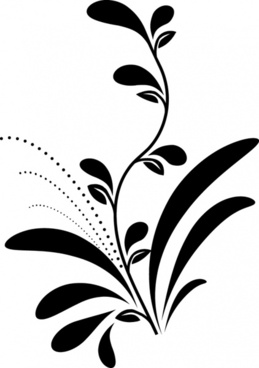 259x368 Black And White Leaf Pattern Free Vector Download (30,748 Free