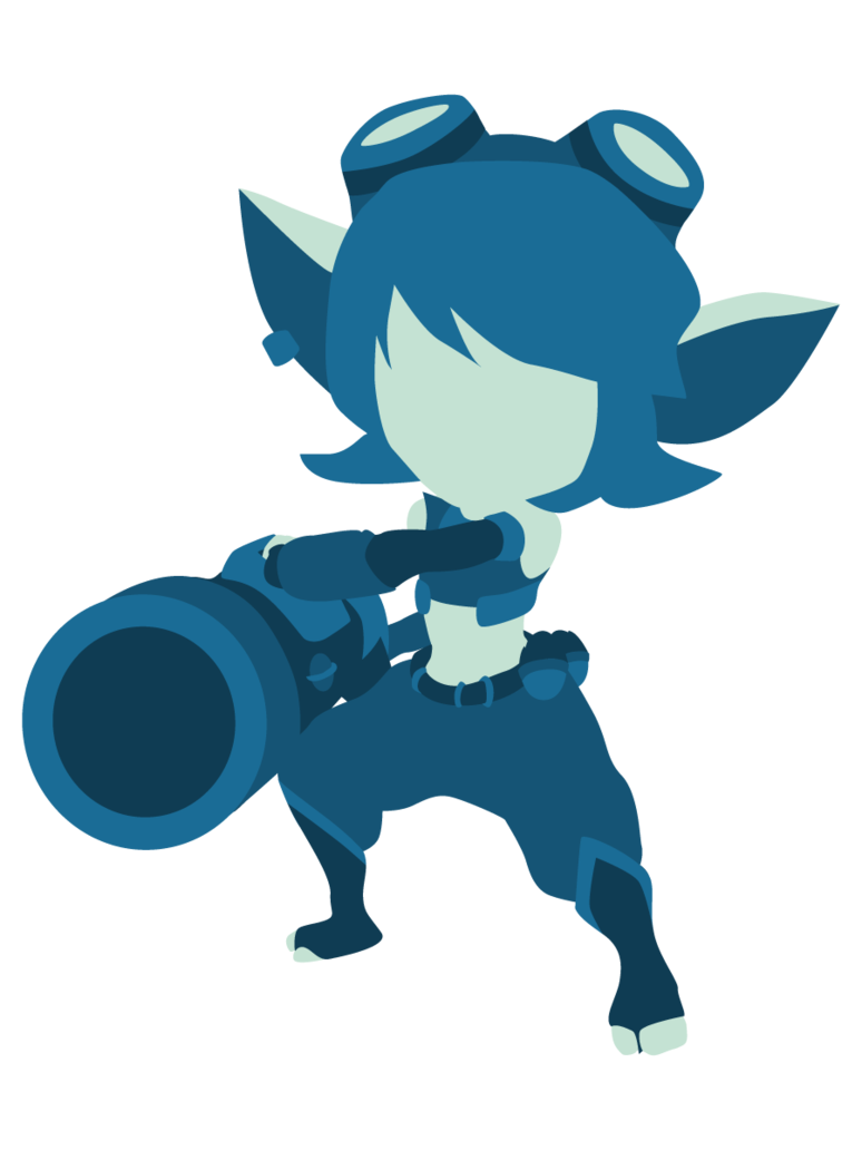774x1032 Tristana From Lol (Vector Art) (Blue) By Cakesake