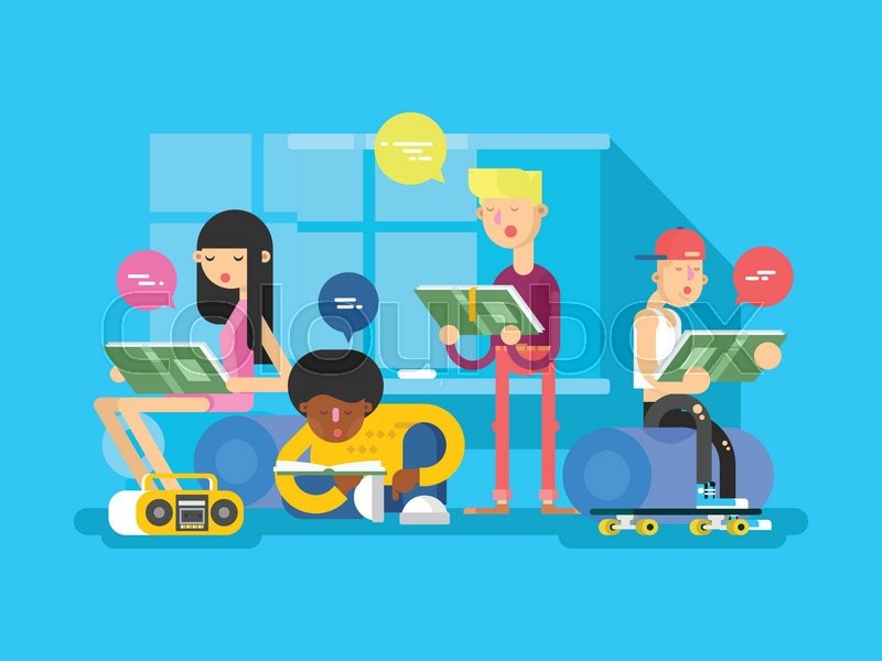 800x600 Language School Group Student. Education College, People Learning