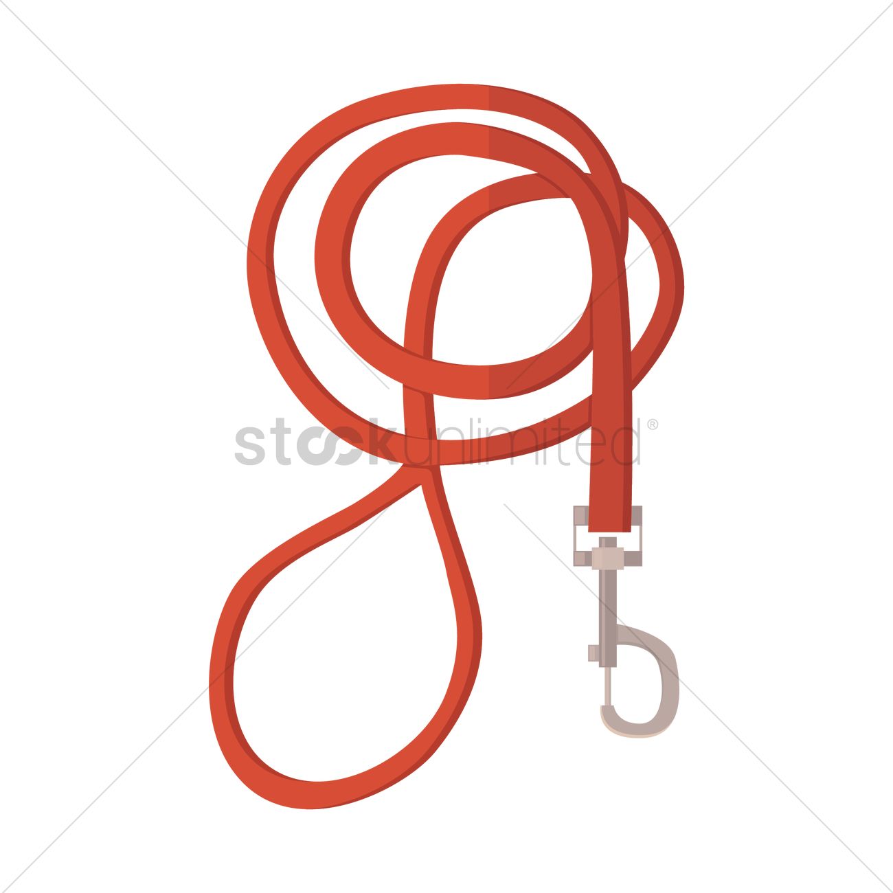 1300x1300 Dog Leash Vector Image