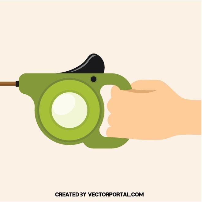 660x660 Retractable Leash Vector Image Various Vectors