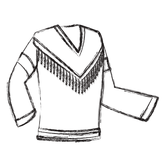 550x550 Western Leather Jacket Vector