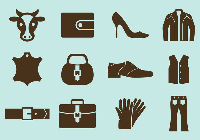 700x490 Leather Vector Icons 134857
