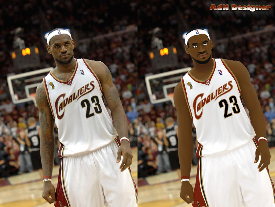 900x678 Lebron James Vector Anderson Lima