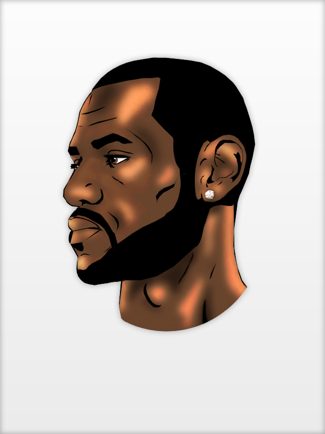 634x847 Lebron James Vector By Redx Raven