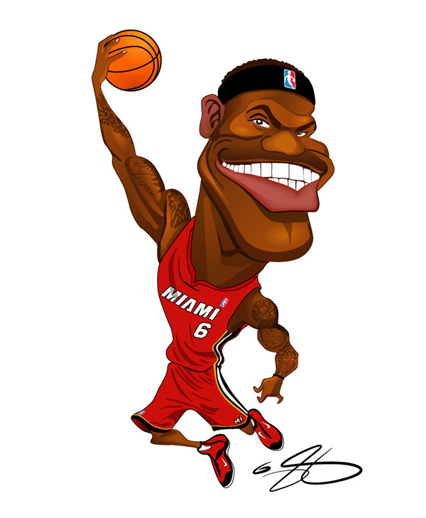 Lebron James Vector at GetDrawings | Free download