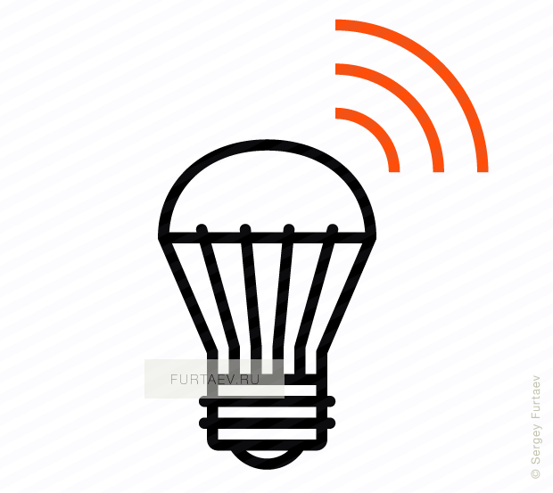 620x553 Wireless Led Light Vector Icon