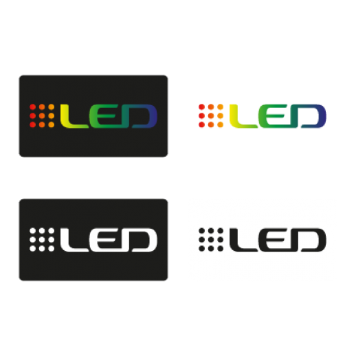 518x518 Led Logo Vector