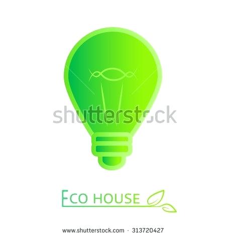 450x470 Friendly Lighting Concept Green Icon With Led Vector Low Energy
