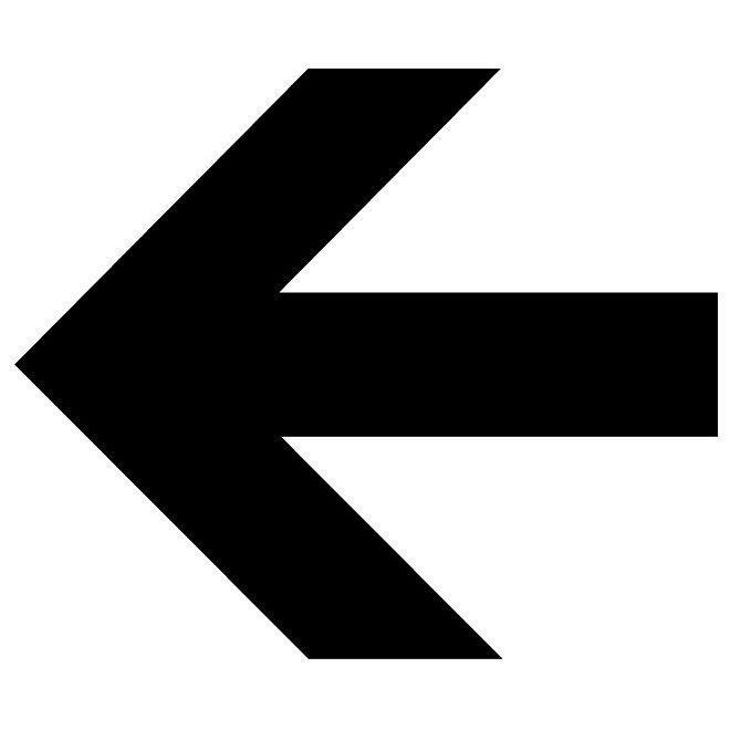 660x660 Left Arrow Vector