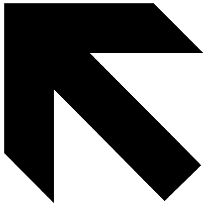 660x660 Direction Forward Left Vector