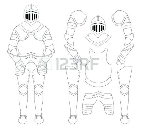 450x408 Template Medieval Shoulder Armor Template Knight Set Helmet