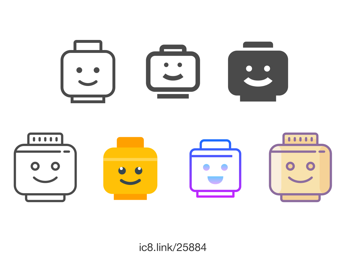 1200x960 Lego Head Icon
