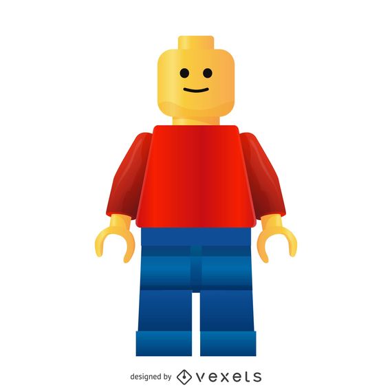 570x570 Lego Man Vector