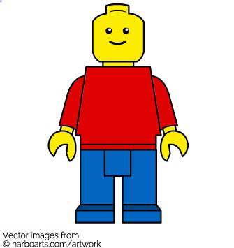 Lego Man Vector at GetDrawings | Free download