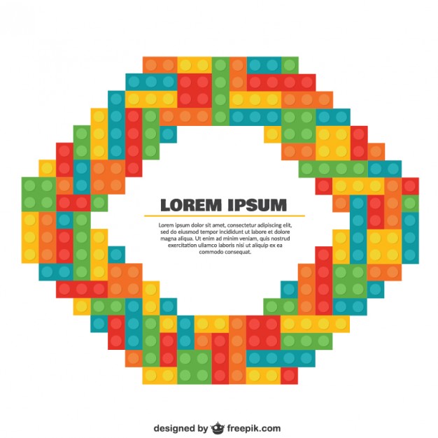 626x626 Lego Template Vector Free Download