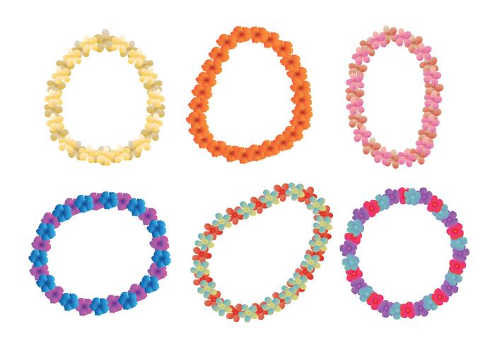 700x490 Hawaiian Lei Vector