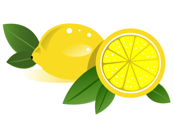 600x440 Lemons With Leaves Vector Graphics All About Art