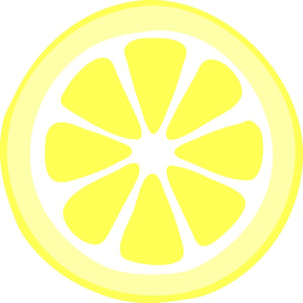 600x599 Pink Lemon Slice Clip Art Vector Clip Art Free