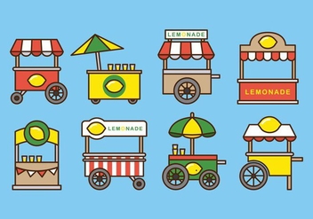 352x247 Free Lemonade Stand Vector Free Vector Download 372929 Cannypic