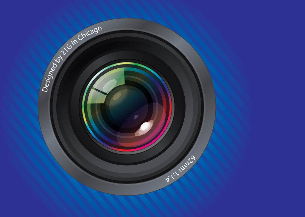 1024x730 Camera Lens Vector Art Amp Graphics