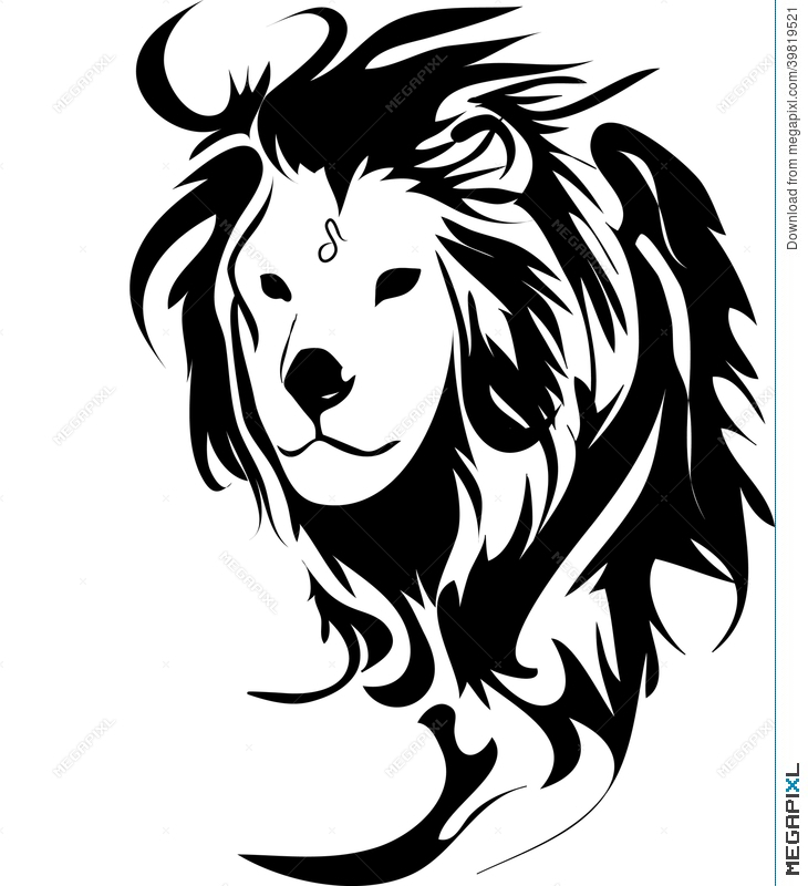 730x800 Leo Vector Vintage Illustration 39819521