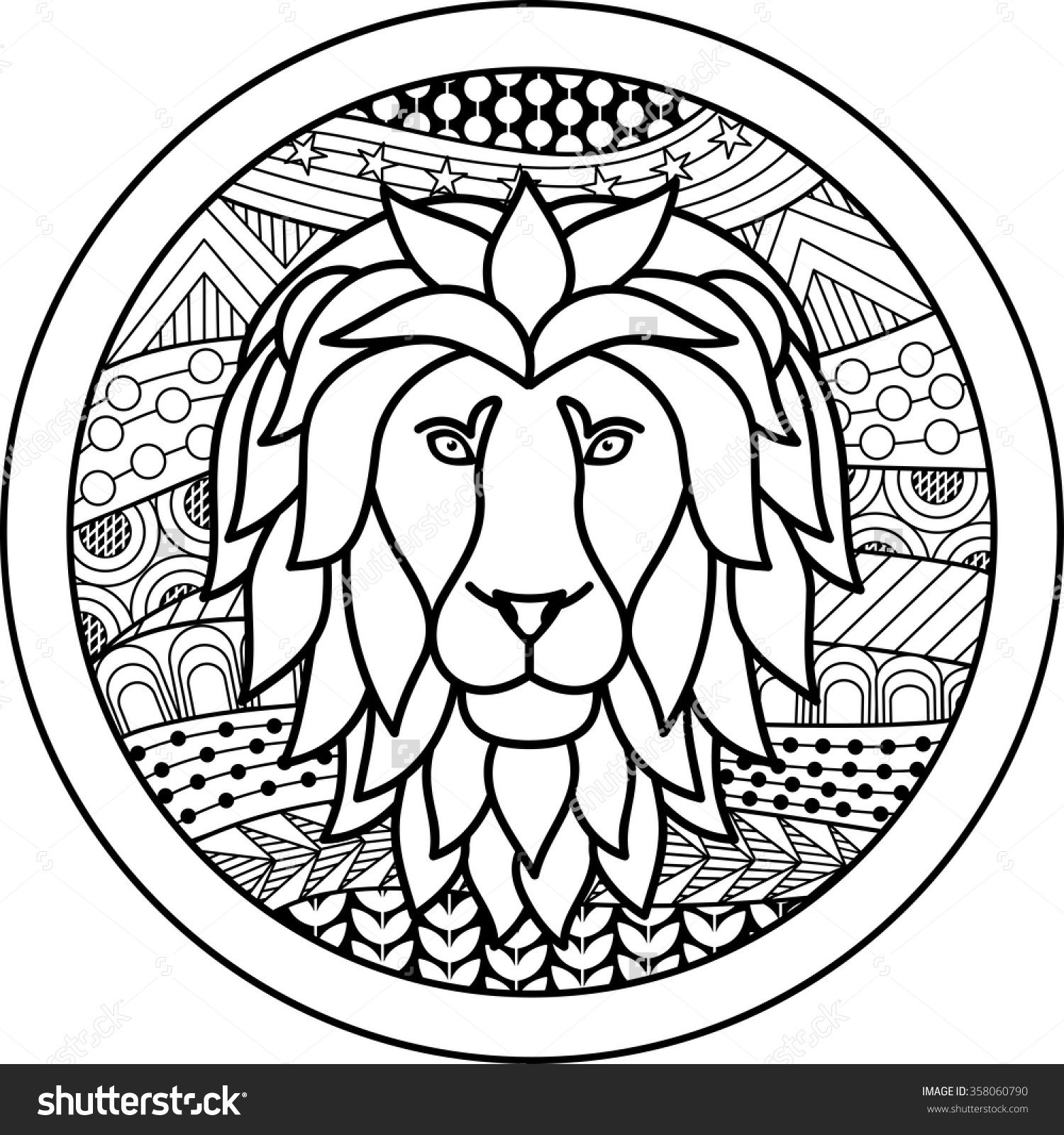 1500x1600 Zodiac Sign Leo Zentangle Paint A New... Zodiac