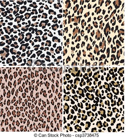 450x470 Seamless Animal Leopard Print. Seamless Animal Priint.