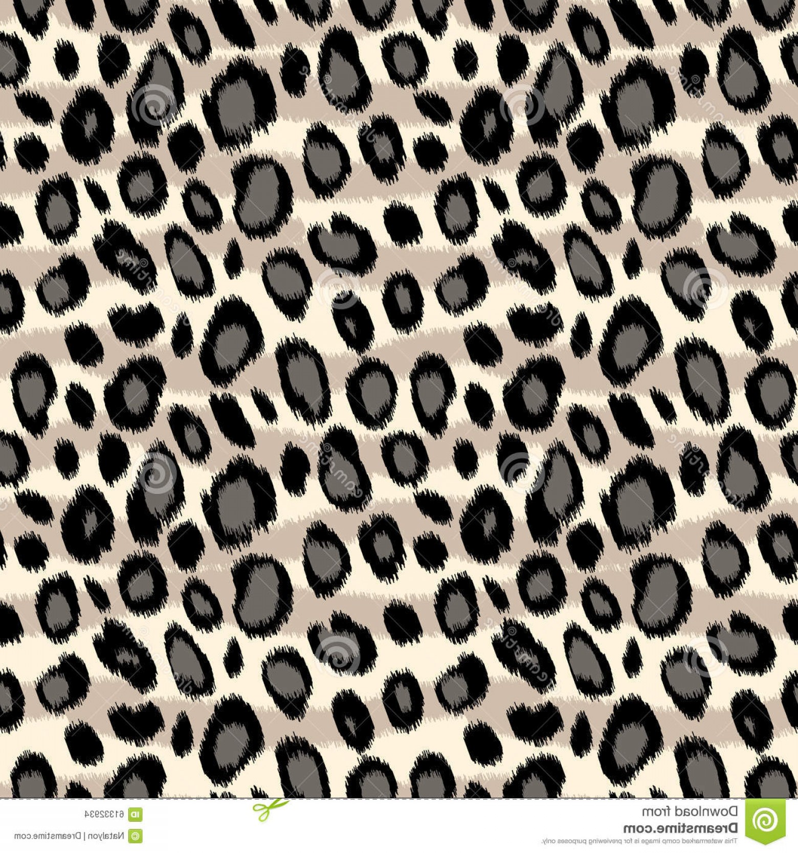 1560x1668 Stock Illustration Leopard Skin Animal Print Seamless Pattern