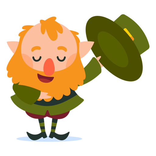 512x512 Leprechaun Vector