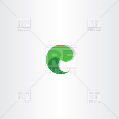 400x400 Green Letter C Logo Vector Image Vector Artwork Of Icons And