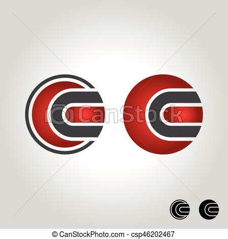 450x470 Letter C Logo Clip Art Vector