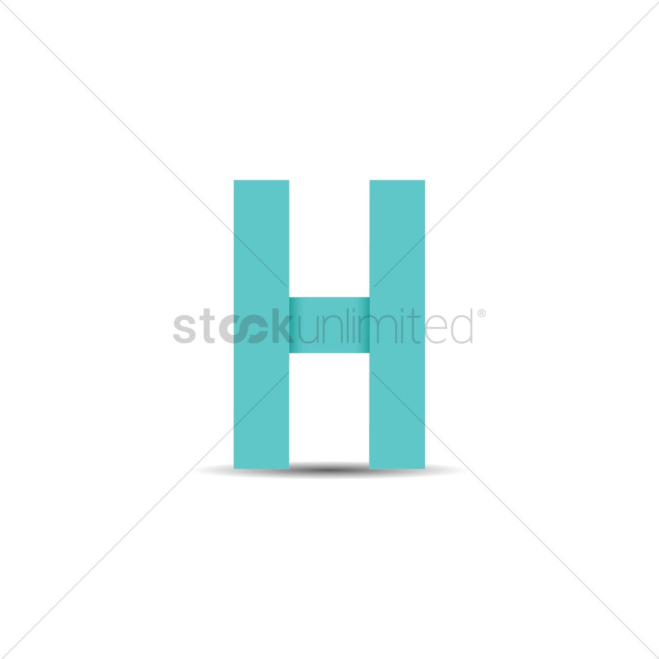 Letter H Vector at GetDrawings | Free download