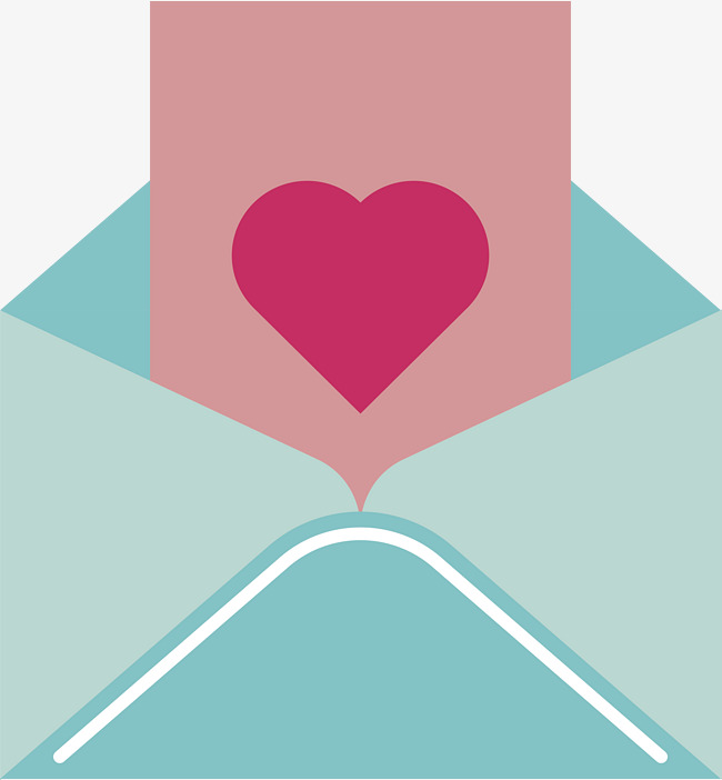 650x702 Open Love Letter, Love Vector, Letter Vector, Vector Png Png And