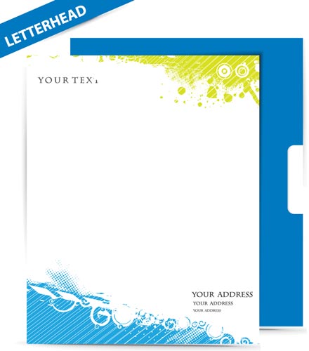 440x500 Letterhead And Envelope Vectors