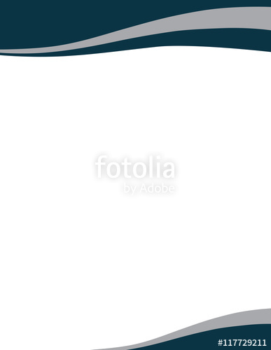 387x500 Swirl Wave Letterhead Template Blue Grey Stock Image And Royalty