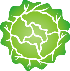 292x297 Lettuce Clipart Vector Cute Borders, Vectors, Animated, Black And
