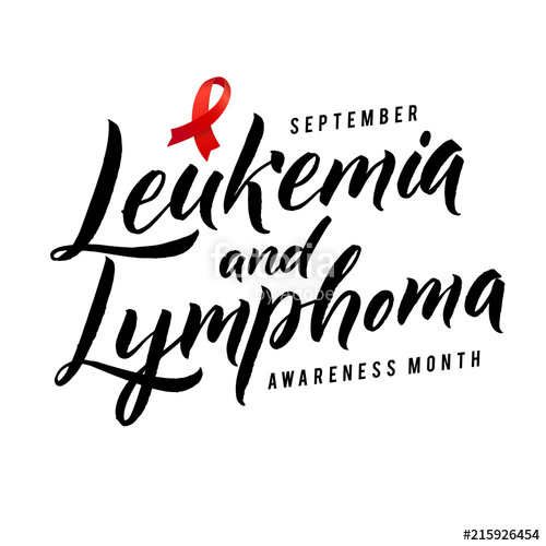 500x500 Leukemia And Lymhpoma Poster. Blood Cancer Awareness Label. Vector