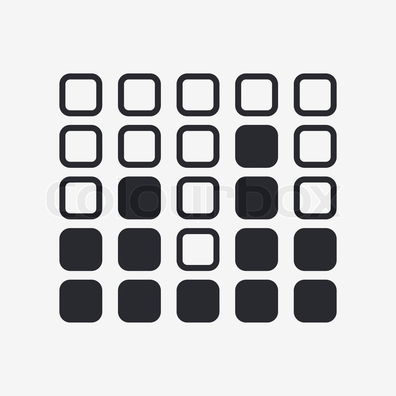 800x800 Vector Illustration Of Single Levels Icon Stock Vector Colourbox