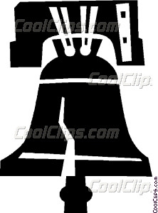 222x300 Liberty Bell Vector Clip Art
