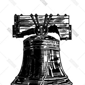 300x300 Stock Vector Liberty Bell Retro Clipart Illustration Arenawp