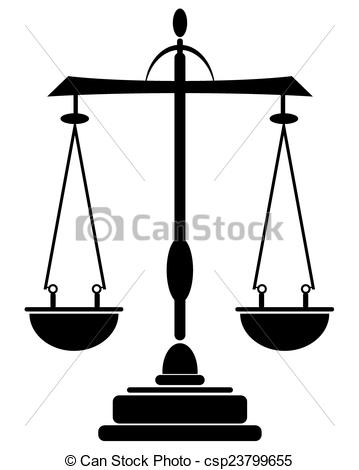 359x470 Black Silhouette Of Libra On White Background.