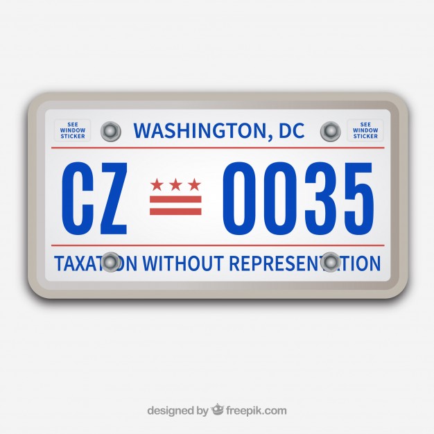 626x626 Car License Vector Vector Free Download