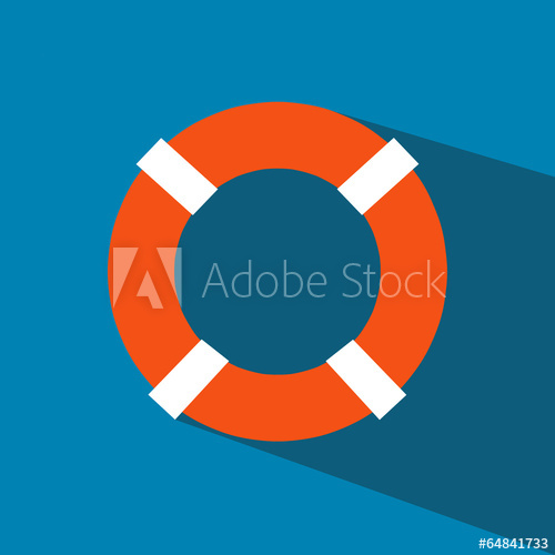 500x500 Life Ring Vector Icon