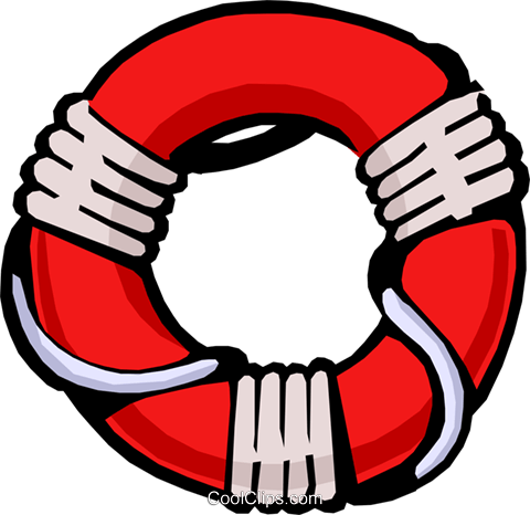 480x466 Life Preserver Royalty Free Vector Clip Art Illustration Tran0440